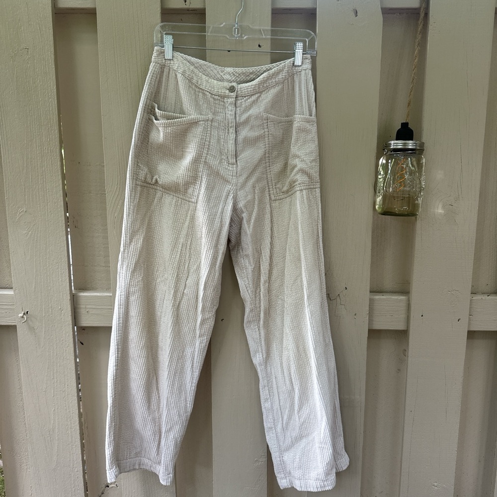 High waisted wide leg J. Jill cordoroy pants